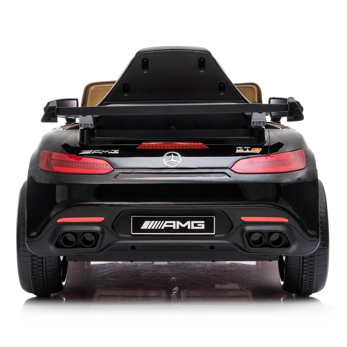 Mercedes Benz Licensed Kids Electric Ride On Car | Remote Control - Black | Kahuna