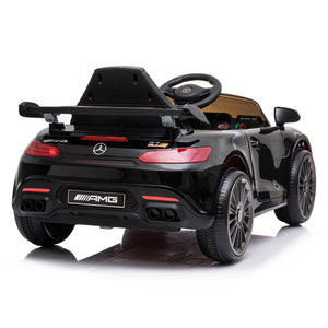 Mercedes Benz Licensed Kids Electric Ride On Car | Remote Control - Black | Kahuna