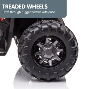 Kahuna GTS99 Kids Electric Ride On Quad Bike Toy ATV - Black | 50W
