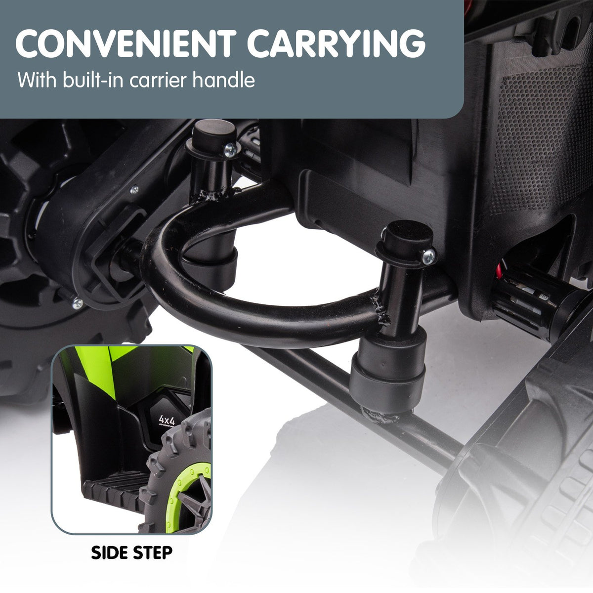 Kids Electric Ride On Quad Bike Toy ATV 50W Green by Kahuna GTS99