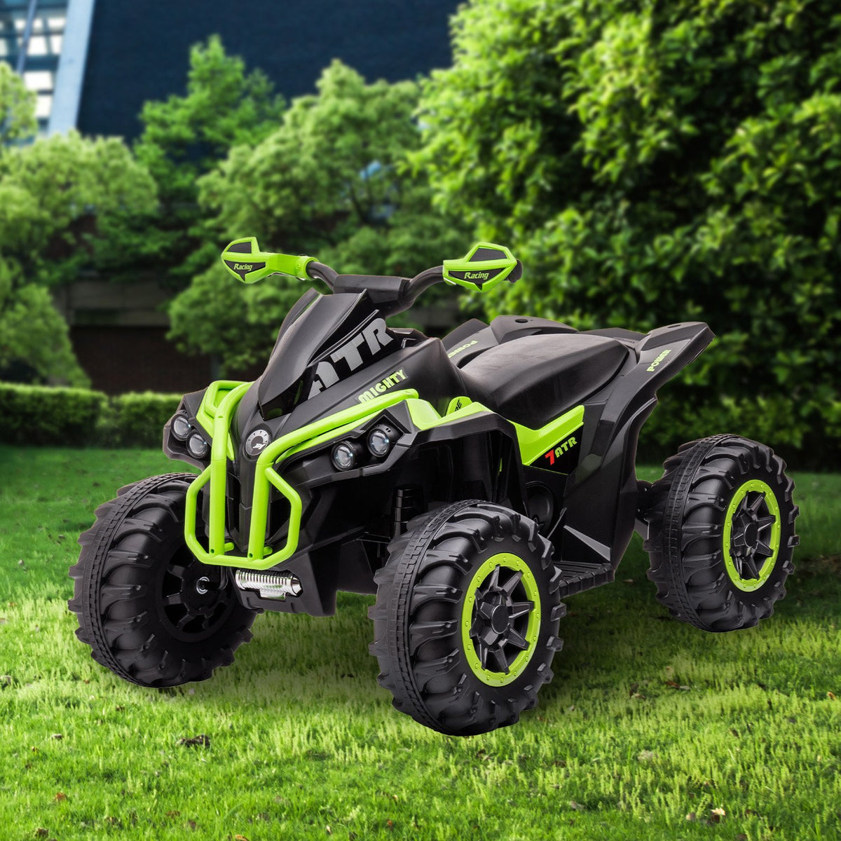Kids Electric Ride On Quad Bike Toy ATV 50W Green by Kahuna GTS99