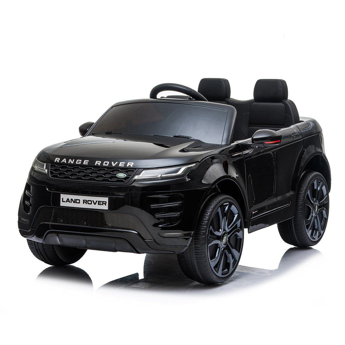 Land Rover Licensed Kids Electric Ride On Car | Remote Control - Black | Kahuna