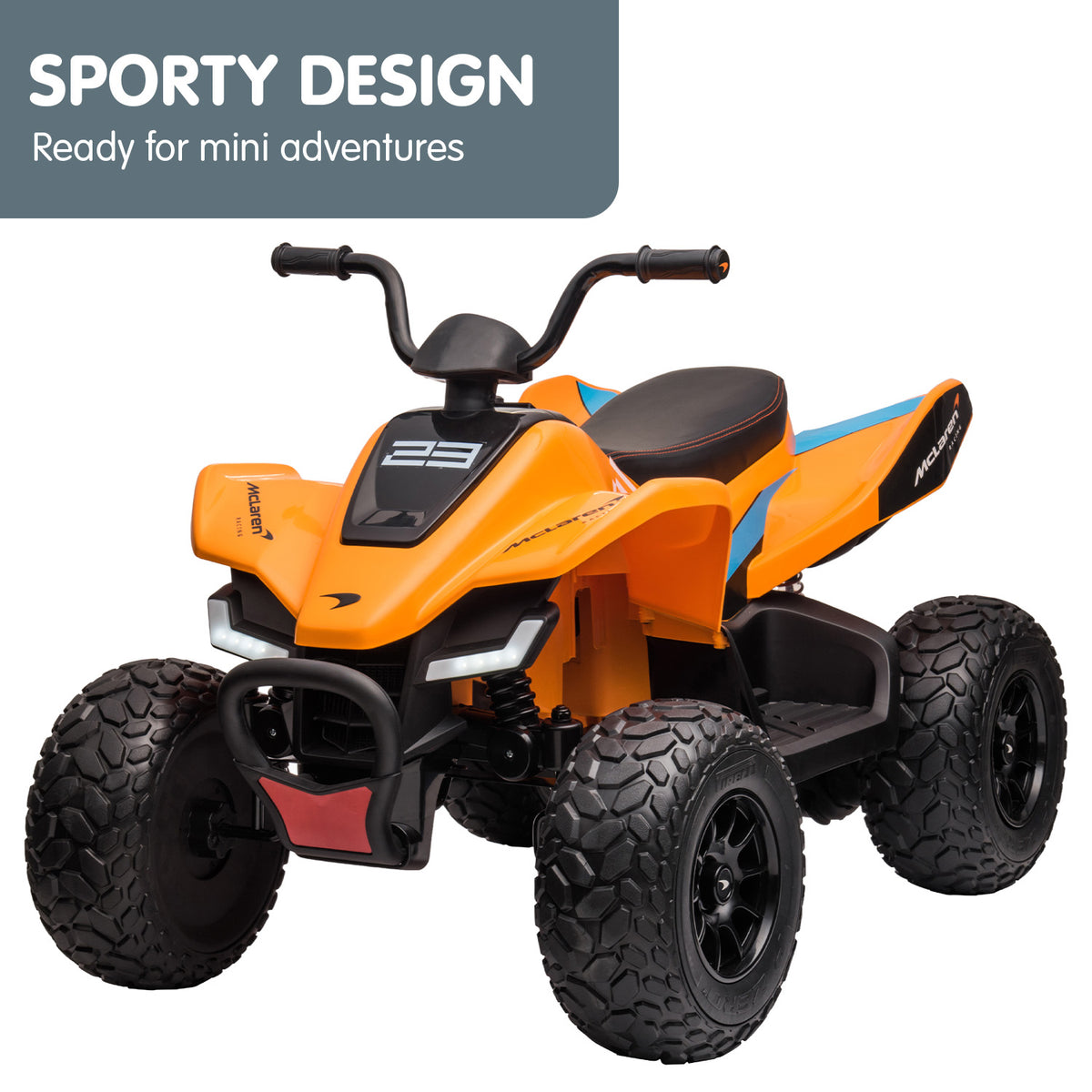 McLaren Electric Ride On Car | Orange Color | Suitable for Kids | Kahuna MCL35 Model