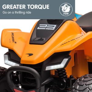 McLaren Electric Ride On Car | Orange Color | Suitable for Kids | Kahuna MCL35 Model