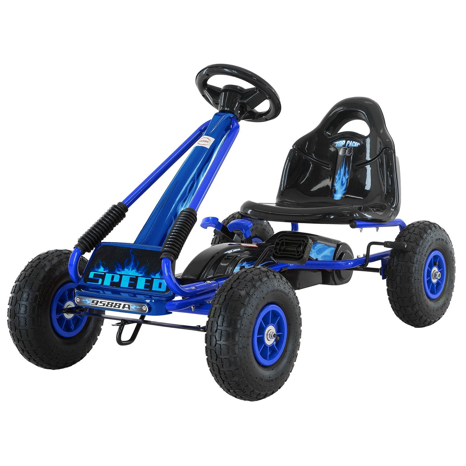 Kids Ride On Pedal Go Kart | Blue Color | G95 Model | Kahuna Brand