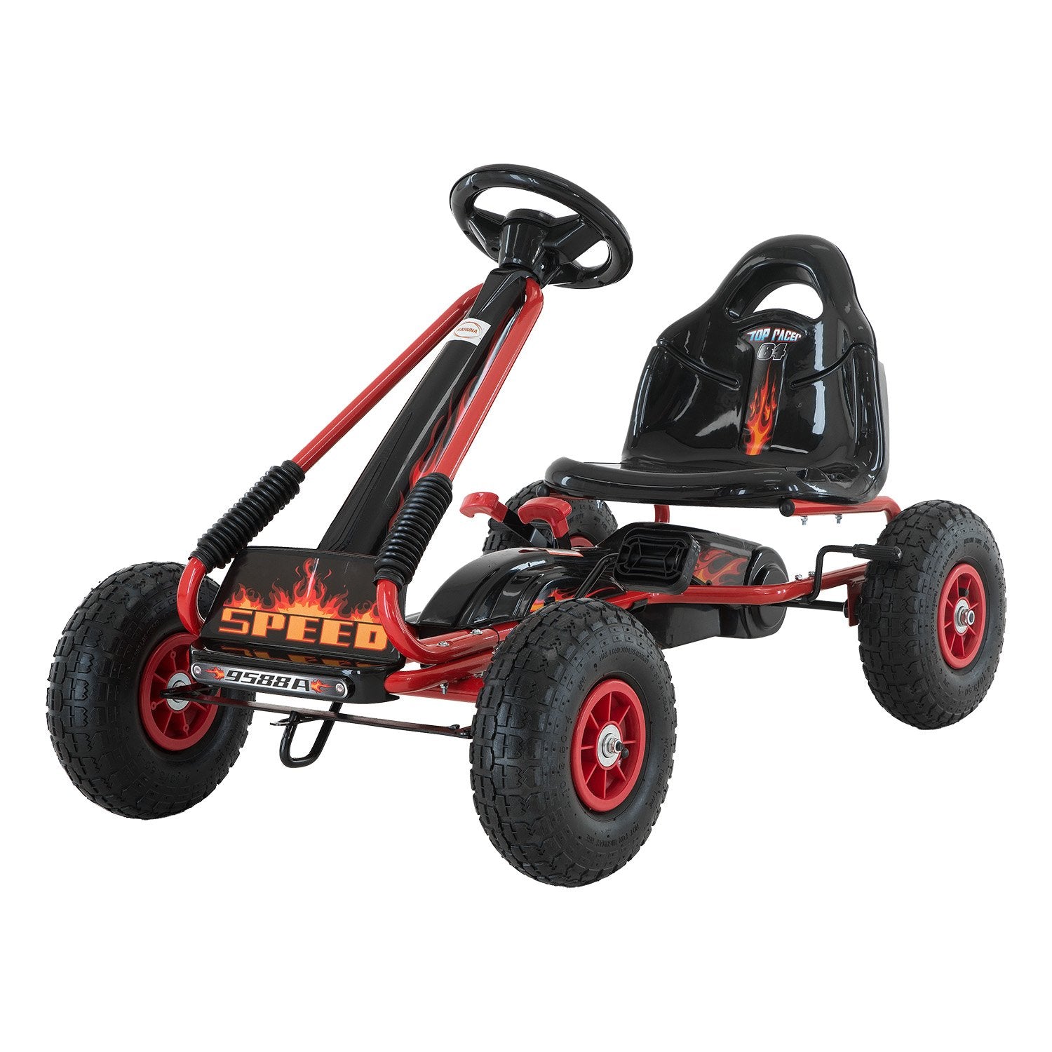 Kids Ride On Pedal-Powered Go Kart | Red Color | Kahuna G95 Model