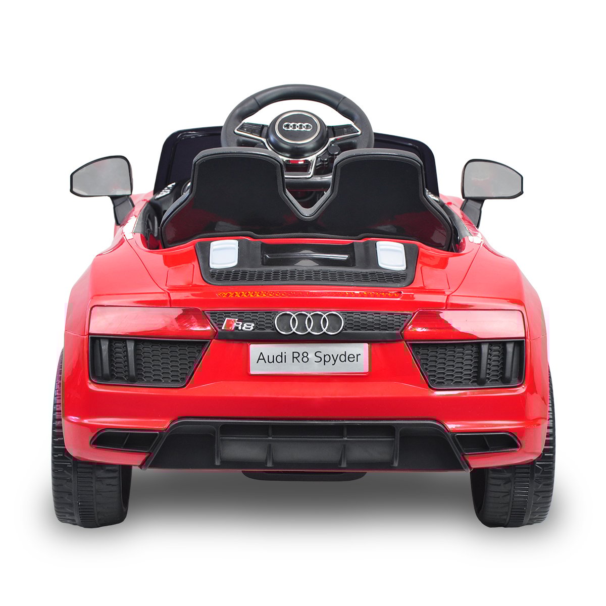 R8 Spyder Audi Licensed Kids Electric Ride On Car with Remote Control | Red Color | Kahuna Brand