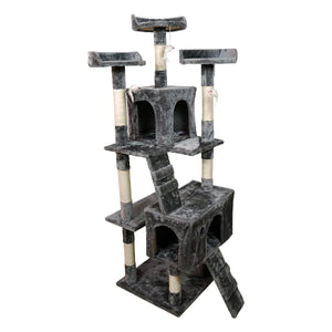 Furtastic 170cm Dark Grey Cat Tree Scratching Post