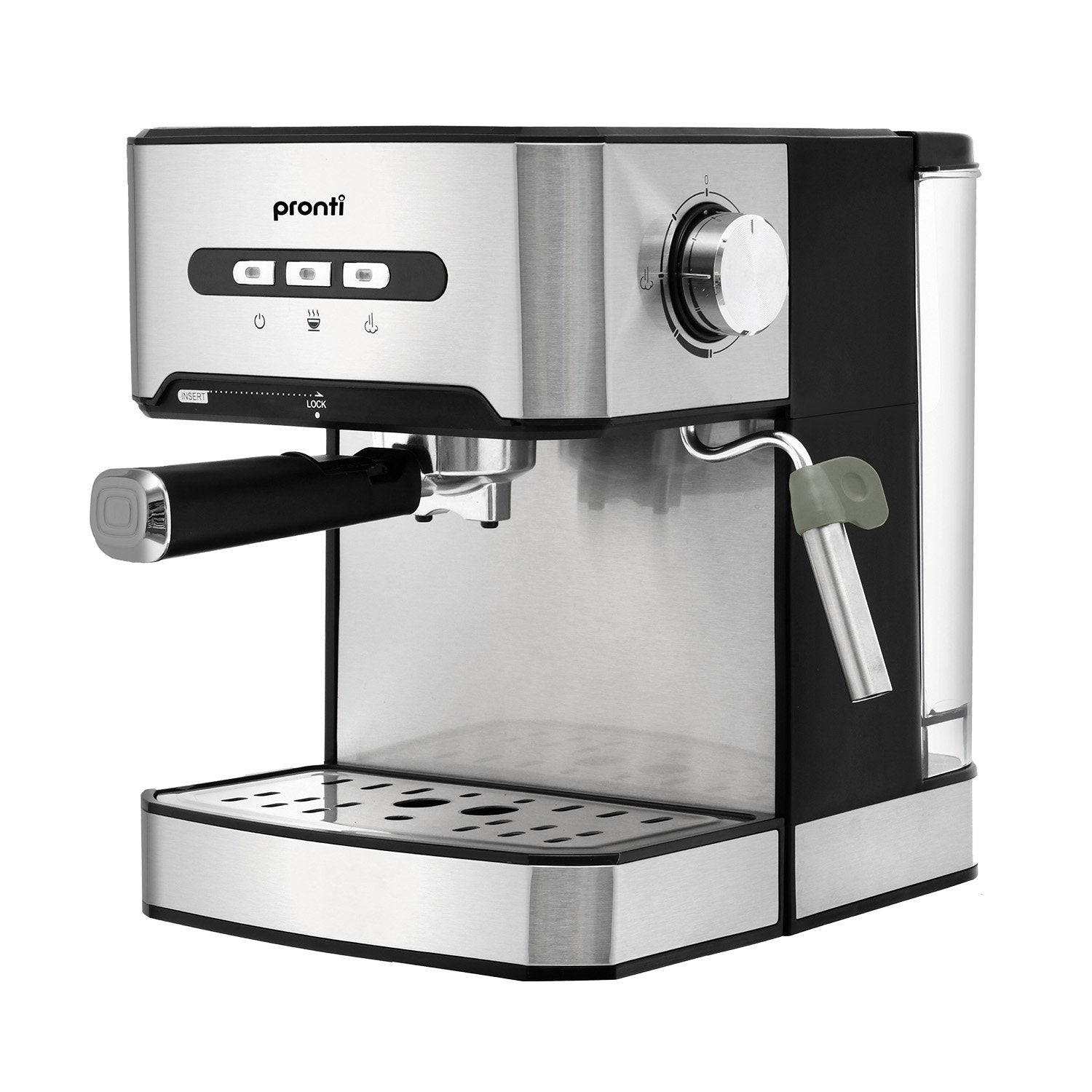 Automatic Coffee Espresso Machine 1.6L with Steam Frother