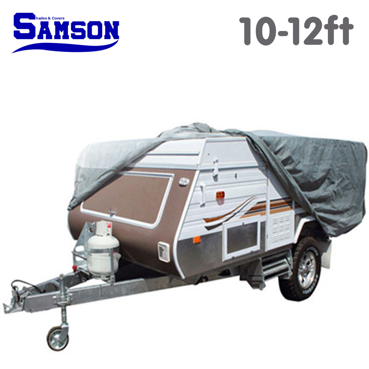 Heavy Duty Trailer Camper Cover for 10-12ft | Samson Brand