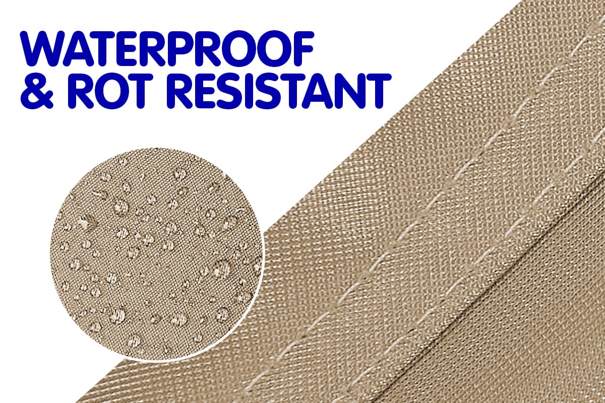 2 Seater Golf Cart Enclosure | Waterproof Cover for Buggy | Samson Brand