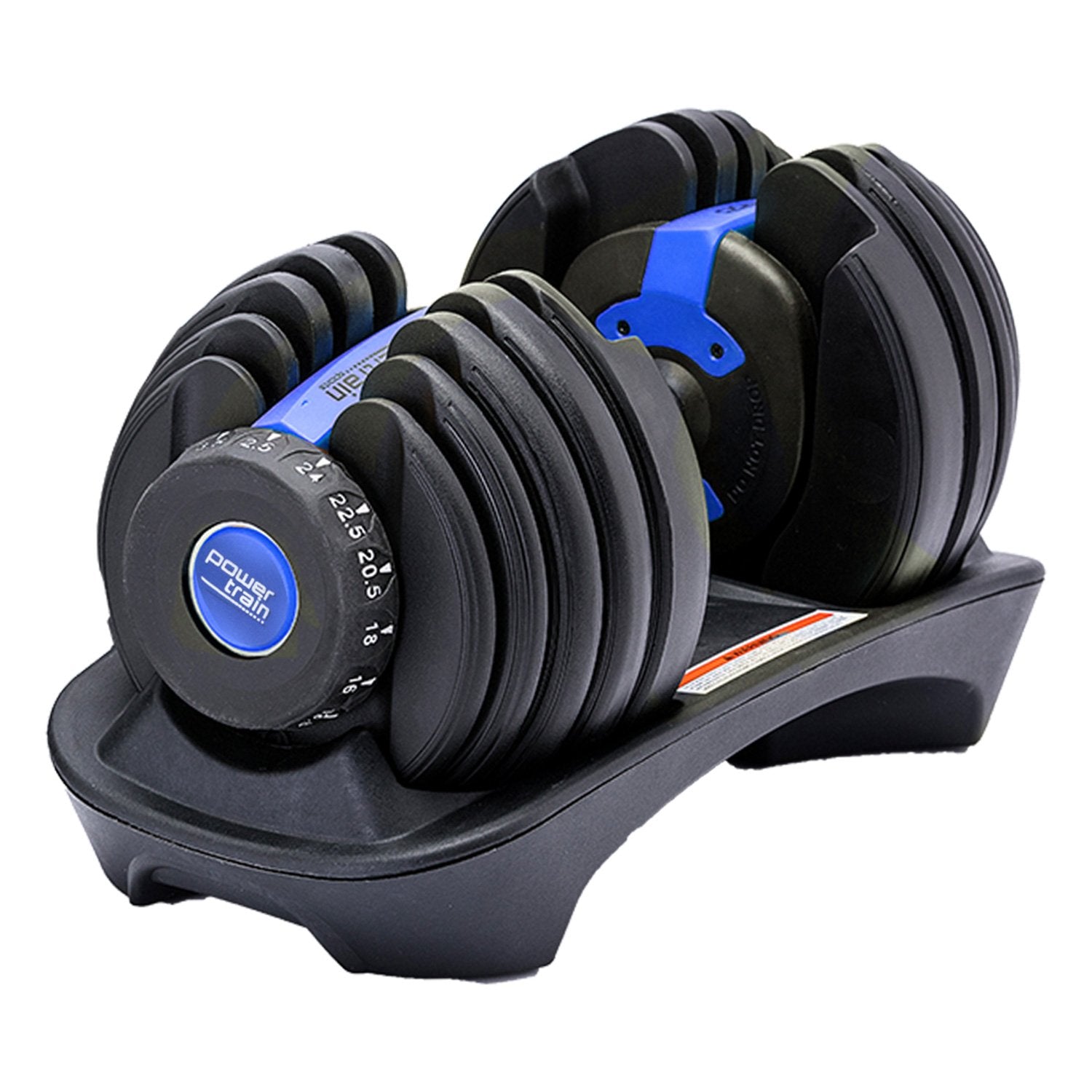 24KG Adjustable Home Gym Dumbbell | Blue