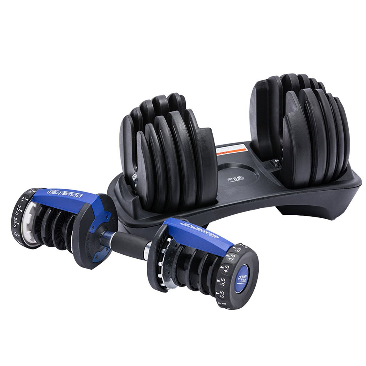 24KG Adjustable Home Gym Dumbbell | Blue