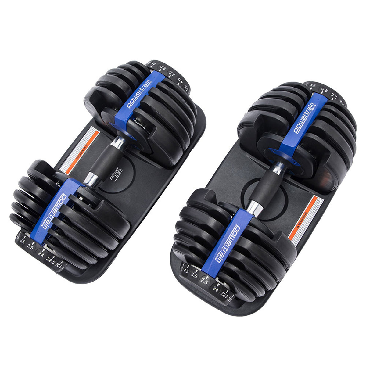 Powertrain adjustable dumbbell online 24kg