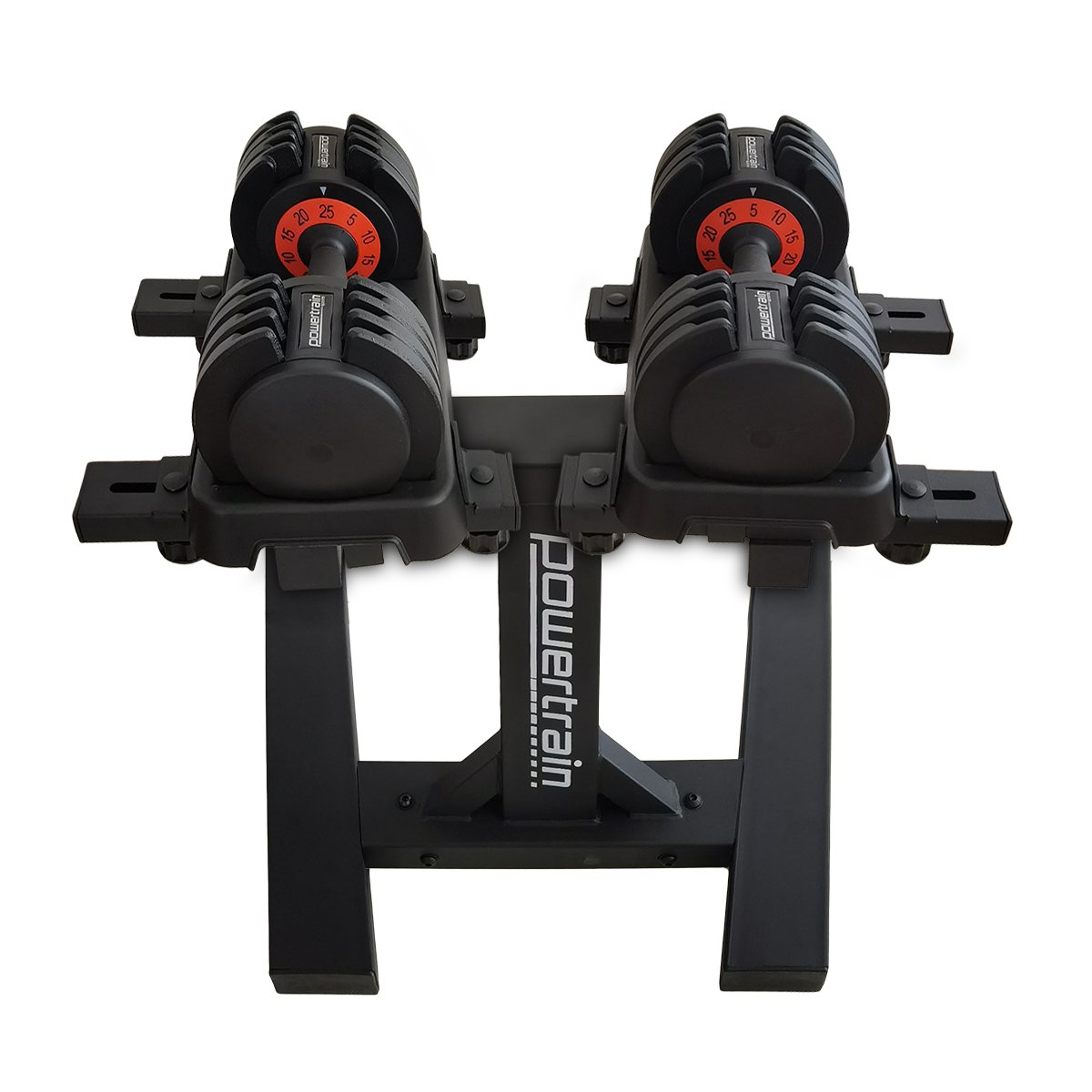 Adjustable Dumbbell Set for Home Gym Weights | Weight: 2x 25kg (50kg) | Gen2 Pro Model with Stand