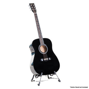 Karrera Electronic Acoustic Guitar 41in - Black