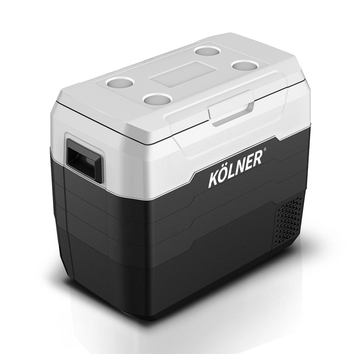 50L Portable Fridge Freezer Cooler | Camping Refrigerator - Black