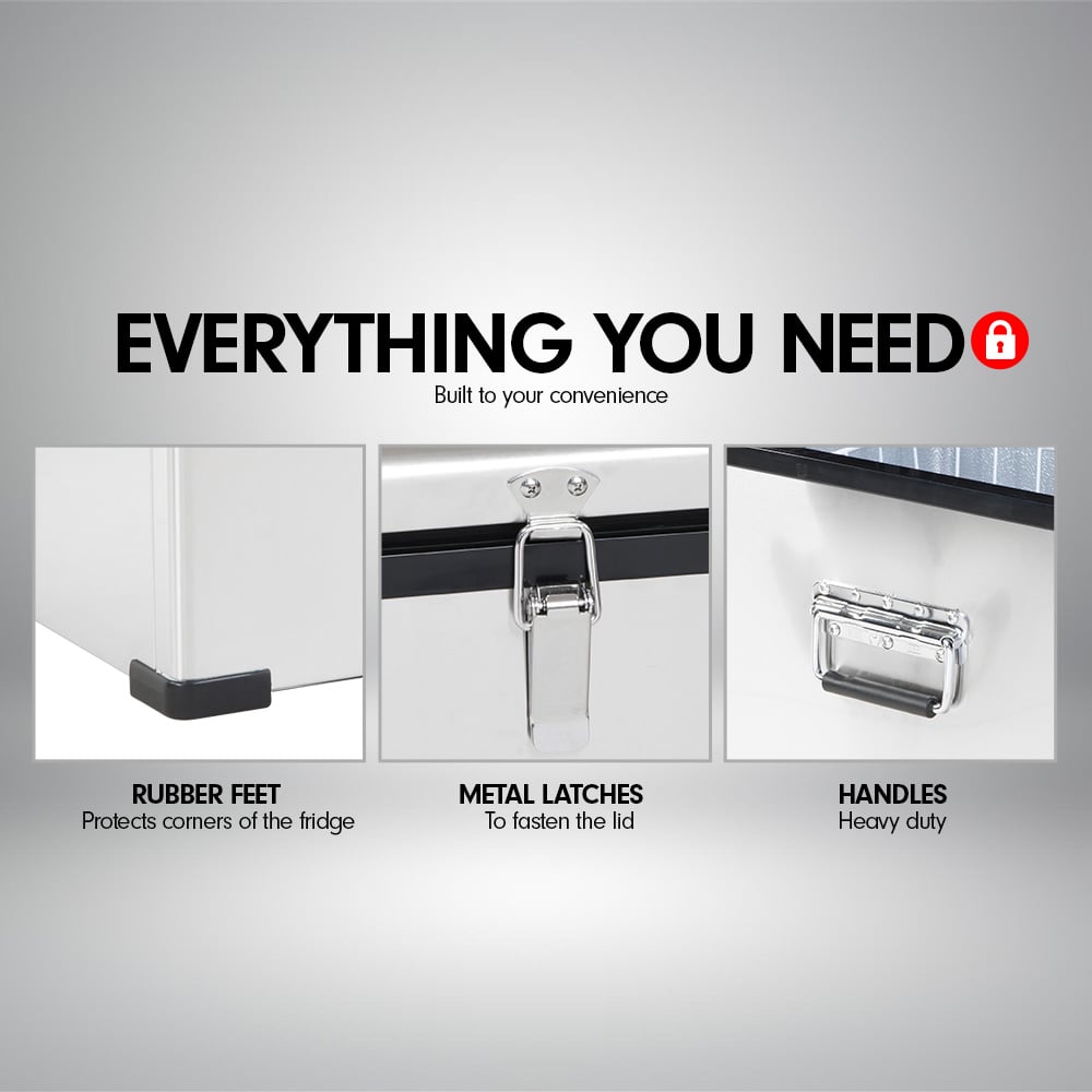 Portable Fridge Cooler Freezer 80L | Camping Car Travel Refrigerator