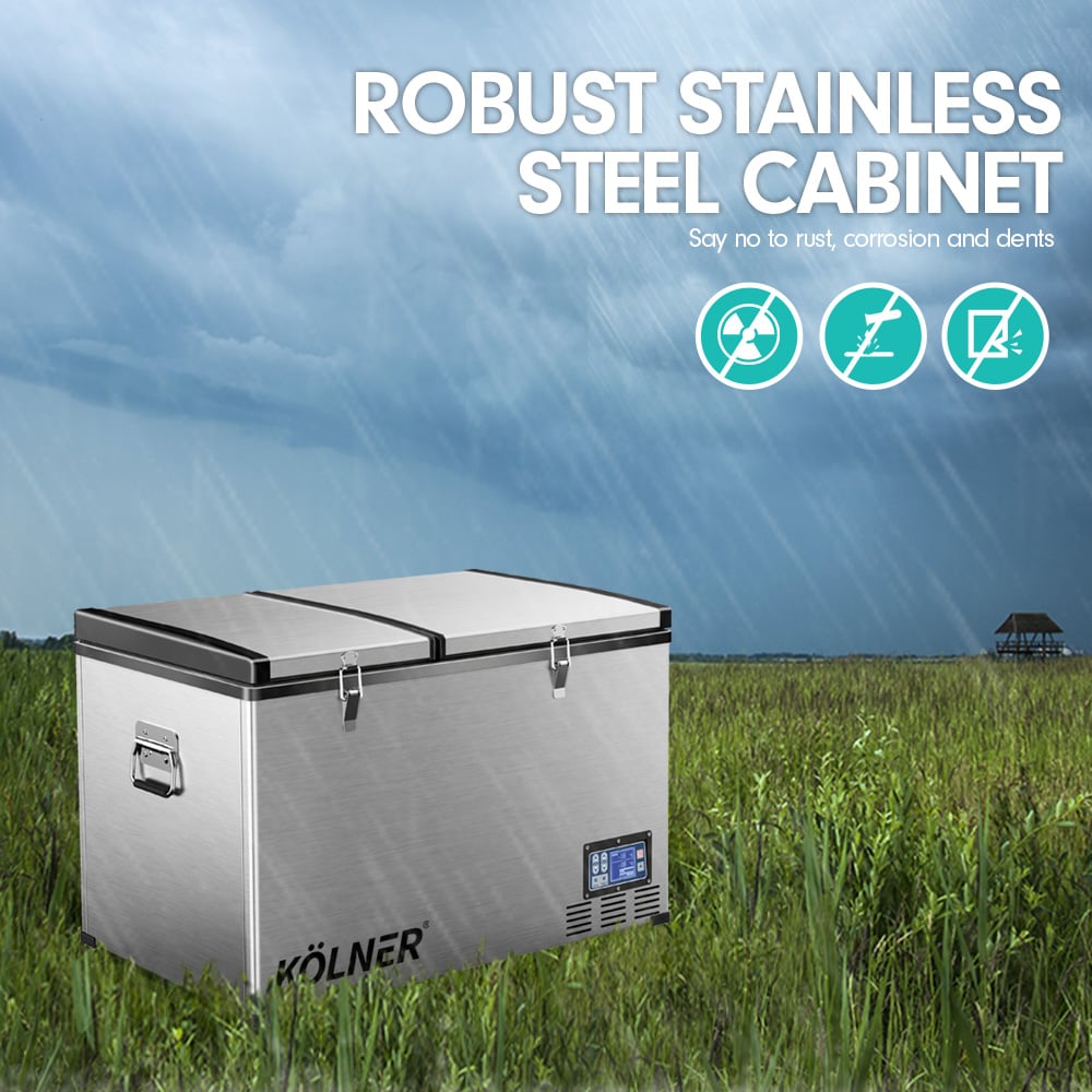 Portable Fridge Cooler Freezer 80L | Camping Car Travel Refrigerator