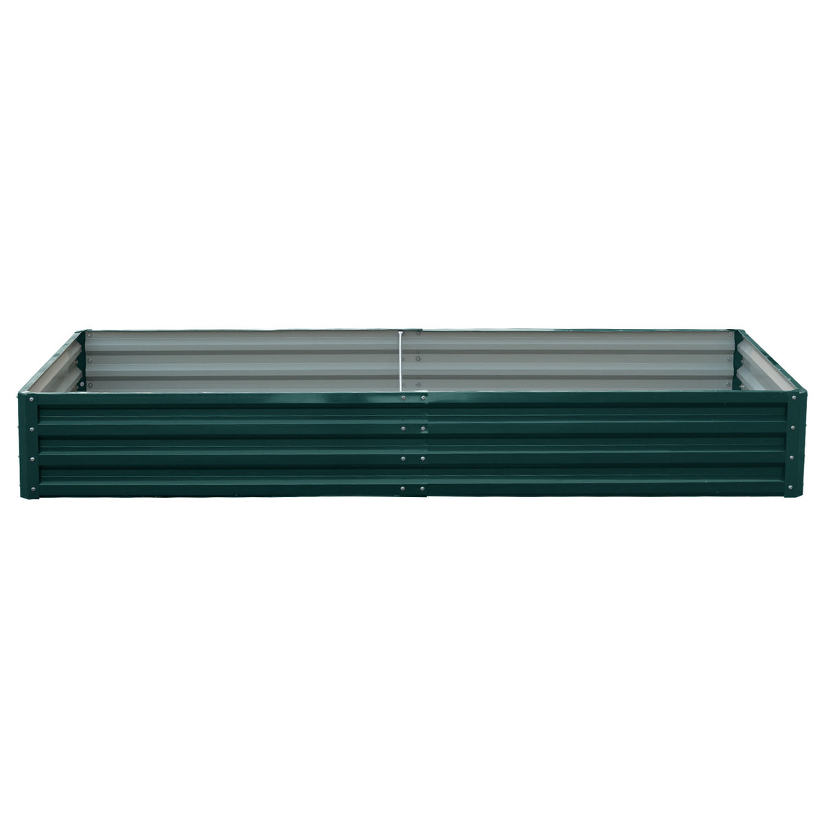 Galvanized Steel Garden Bed | 240 x 120 x 30cm | Green