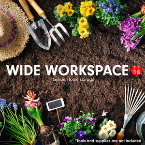 4ft x 8ft Garden Shed with Base | Flat Roof | Outdoor Storage | Grey