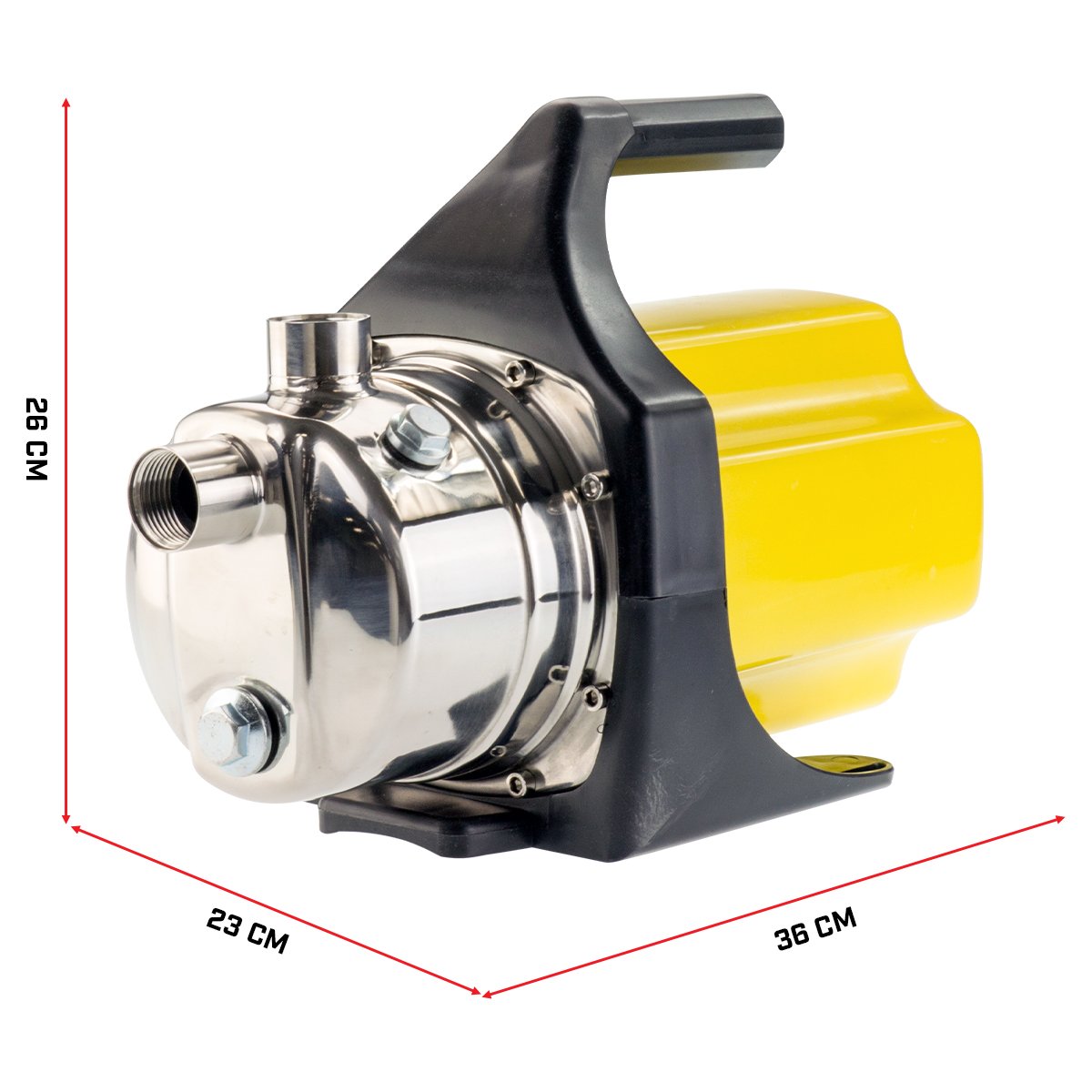 HydroActive 800w Weatherised Water Pump | Without Controller | Yellow