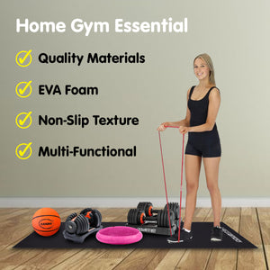 1.5m Exercise Equipment Mat by Powertrain