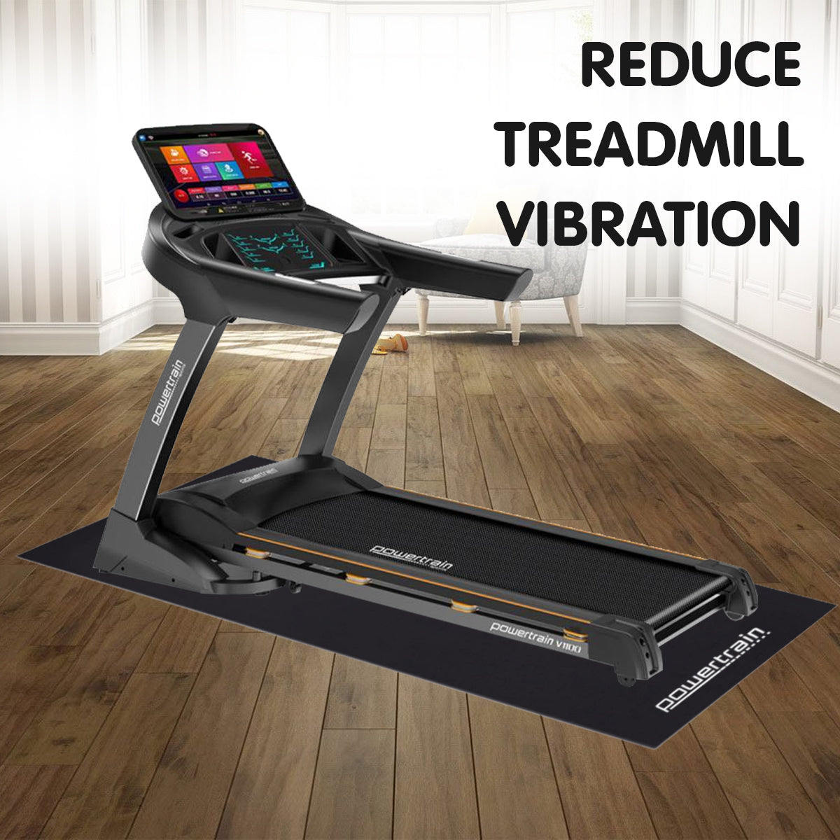2m Exercise Equipment Mat by Powertrain