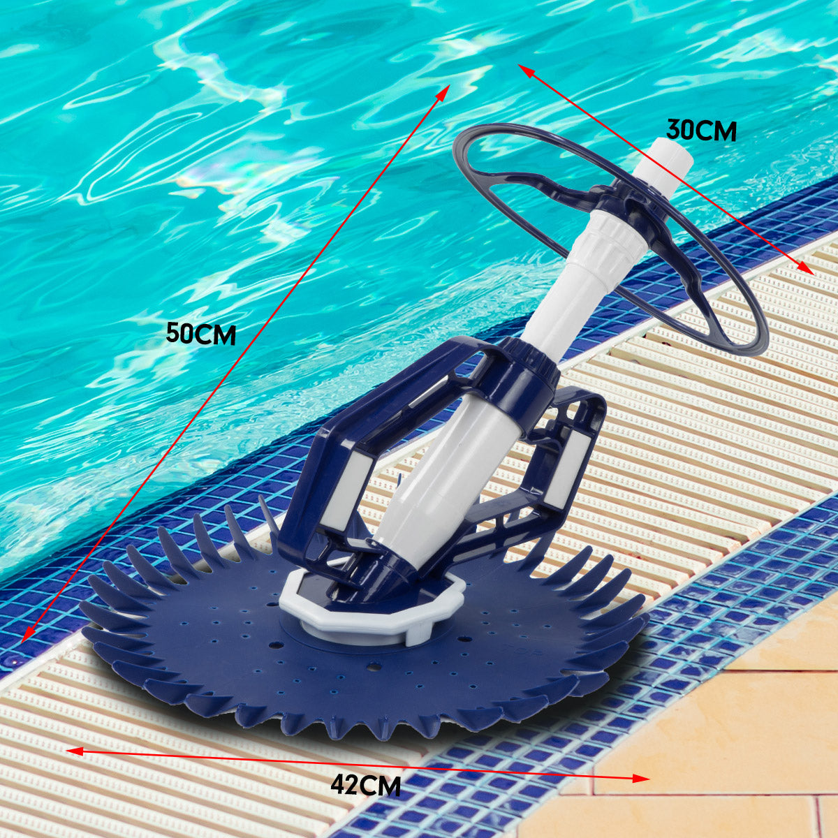HydroActive Automatic Swimming Pool Vacuum Cleaner | Leaf Eater Diaphragm