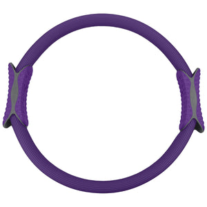 Pilates Ring Band Yoga Home Workout Exercise Band | Purple