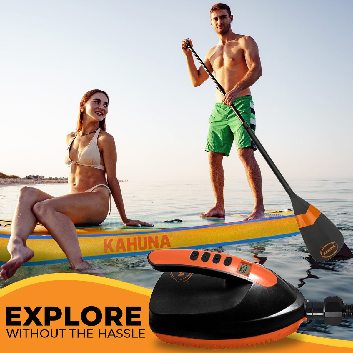 Portable Electric Air Pump | 12V | for Inflatable Paddle Boards