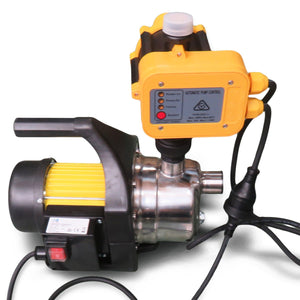 HydroActive Stainless Auto Water Pump Pressure Electric Controller | 800W | 70b - Yellow