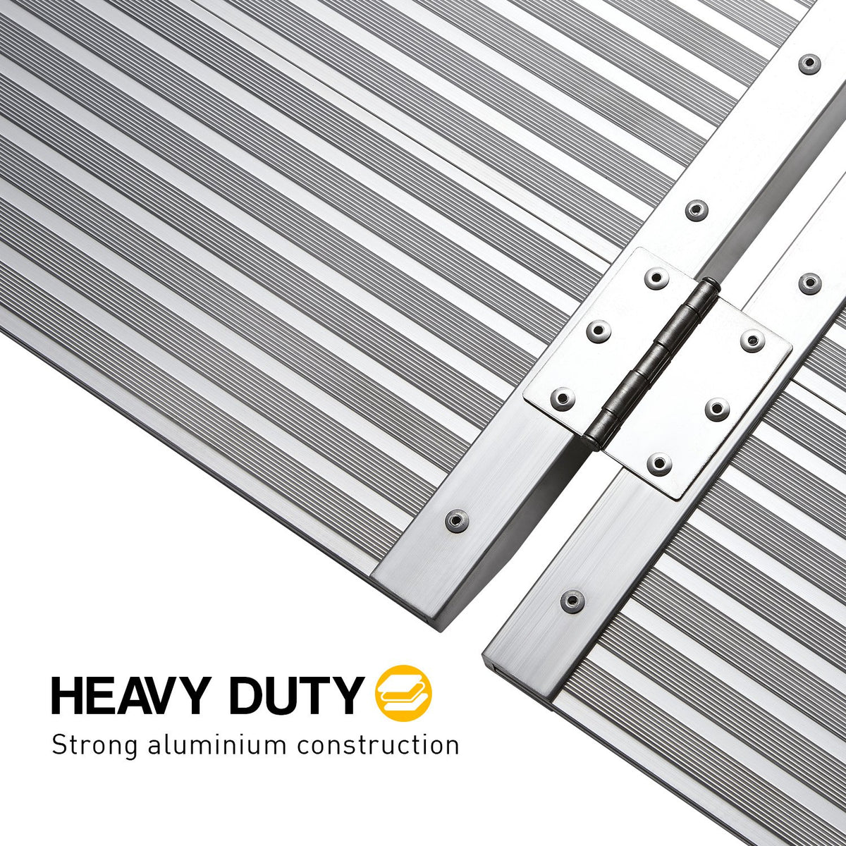 Aluminium Foldable Wheelchair Ramp With Handle - 3ft | Rigg