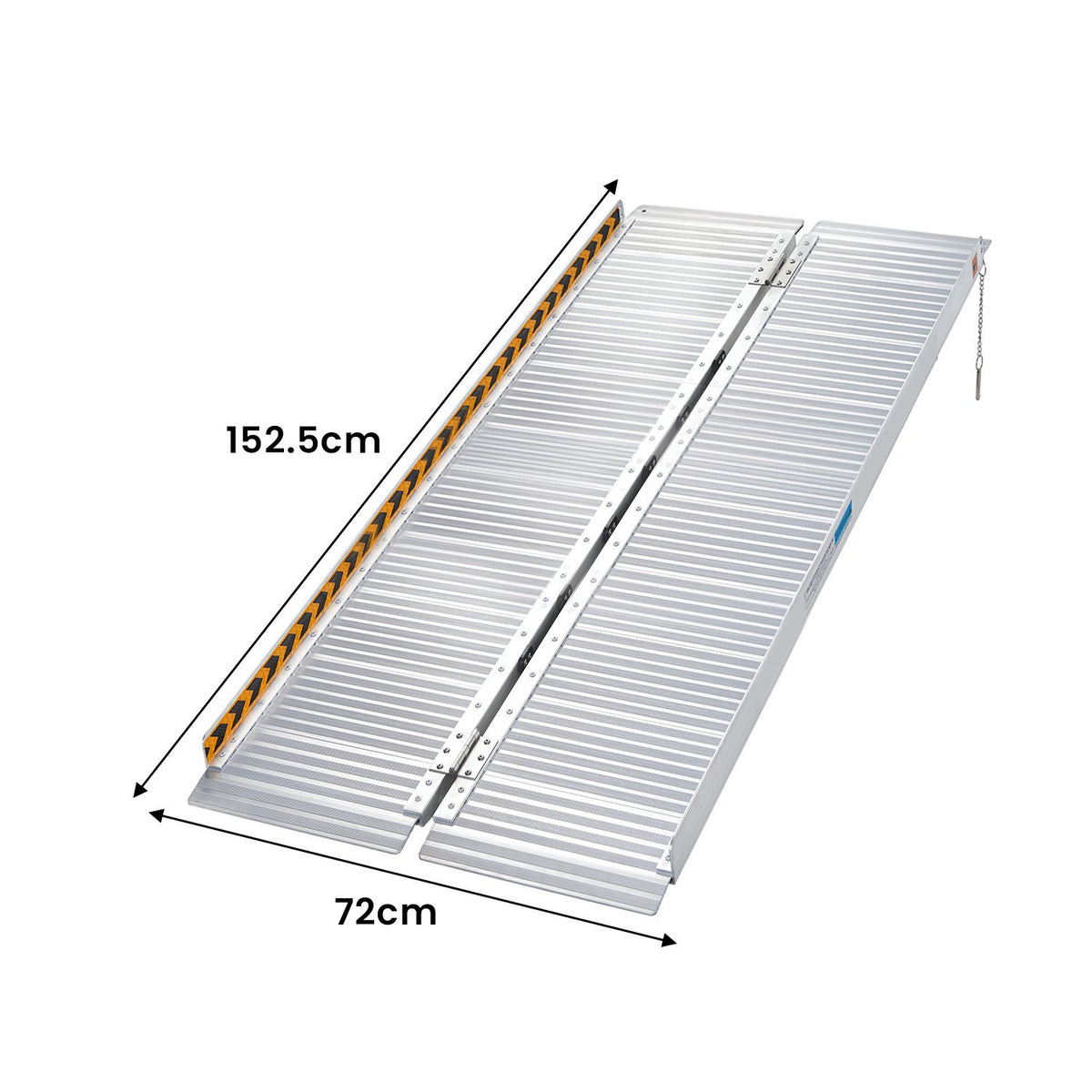 Aluminium Foldable Wheelchair Ramp With Handle - 5ft | Rigg