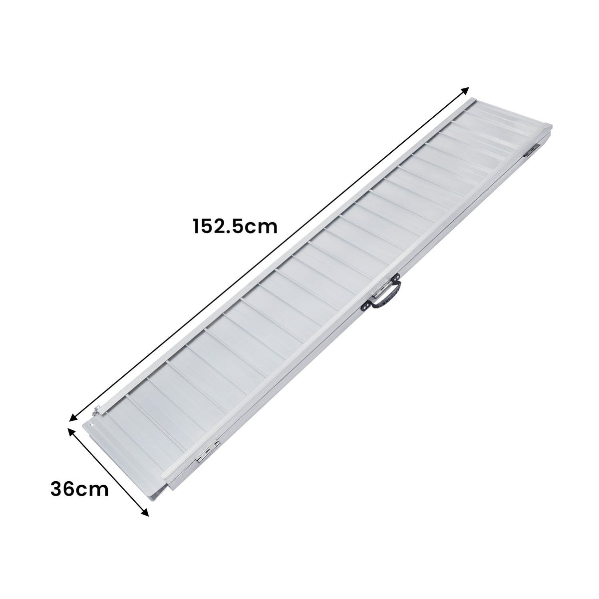 Aluminium Foldable Wheelchair Ramp With Handle - 5ft | Rigg