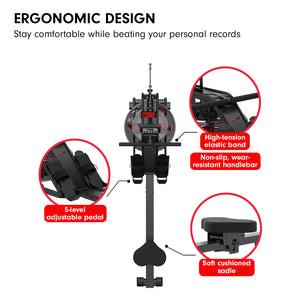 13L Water Resistance Rowing Machine Rower by Powertrain