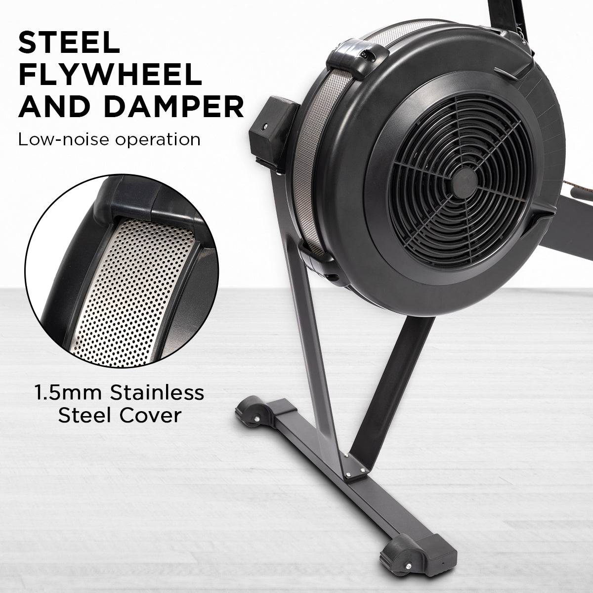 Air Rowing Machine Resistance Rower for Home Gym Cardio