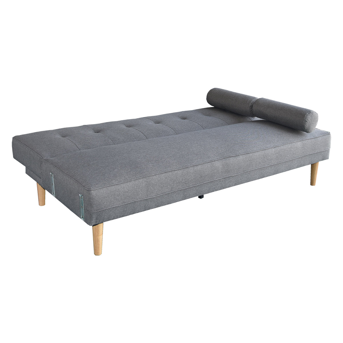 Sarantino Madison Sofa Bed - Light Grey Linen