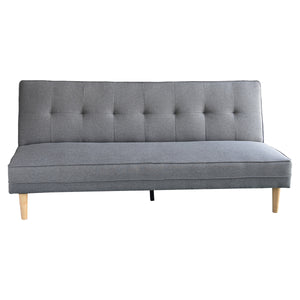 Sarantino Madison Sofa Bed - Light Grey Linen