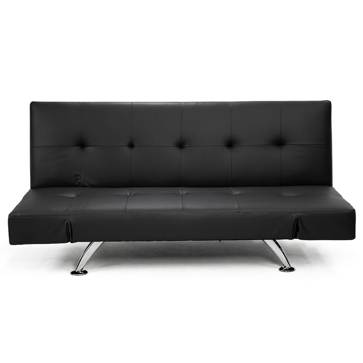 Sarantino Brooklyn Sofa Bed - Adjustable, Black
