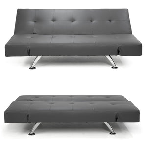 Sarantino Brooklyn Sofa Bed - Adjustable, Black