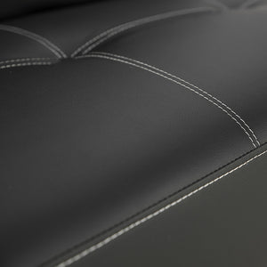 Modular Chelsea Sofa Bed Faux Leather Lounge Couch Furniture Suite by Sarantino