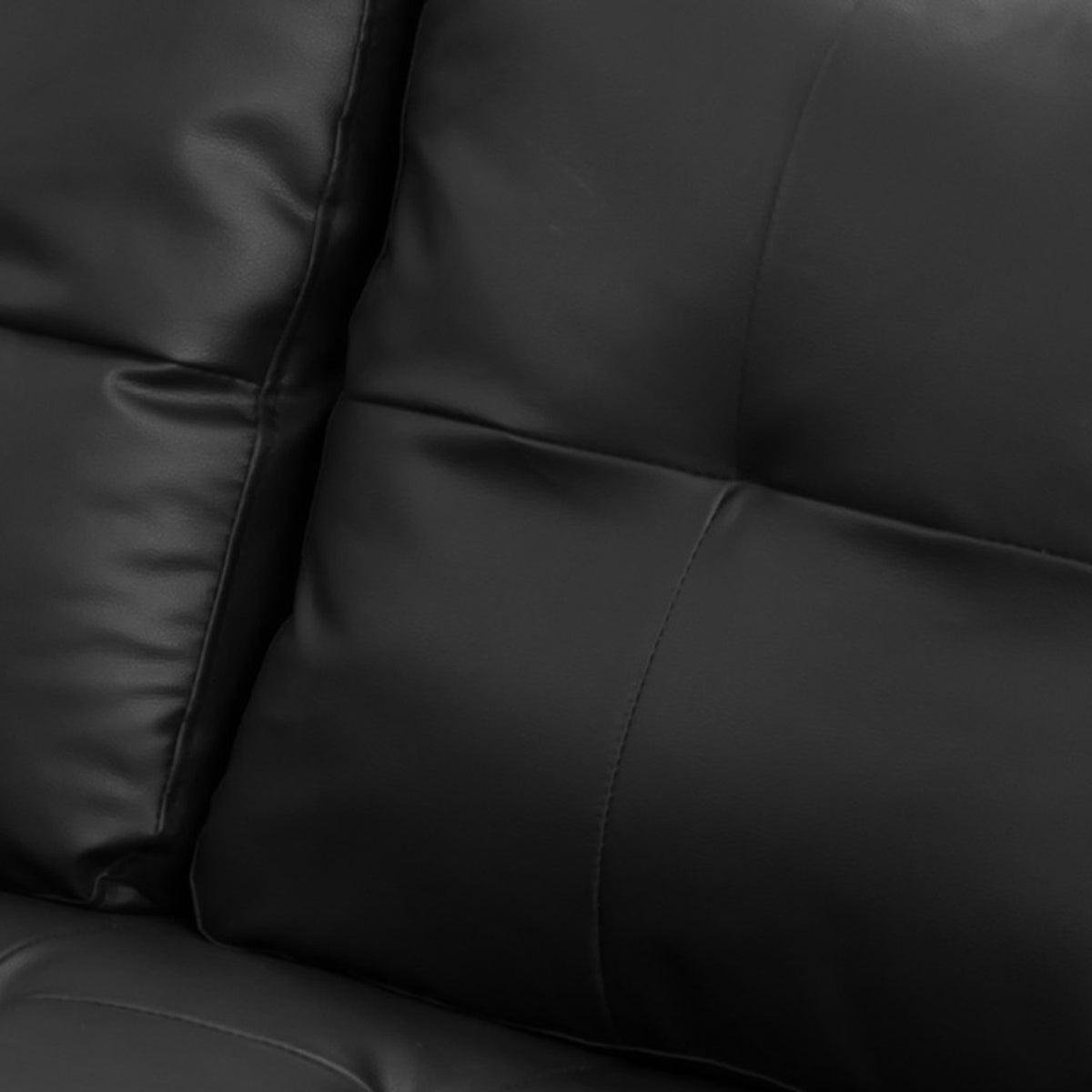 Modular L-shaped Grey Linen Corner Sofa Couch Lounge Furniture by Sarantino