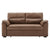 Sarantino Distressed Fabric Sofa Bed | Lounge | Brown