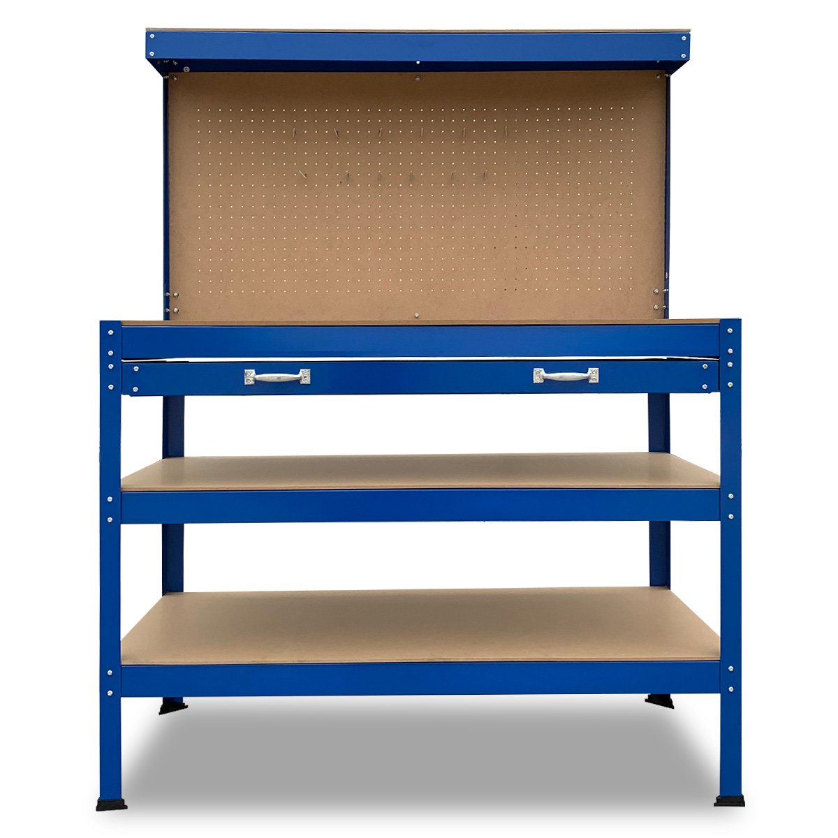 3-layered Work Bench Garage Storage Table Tool Shop Shelf | KARTRITE