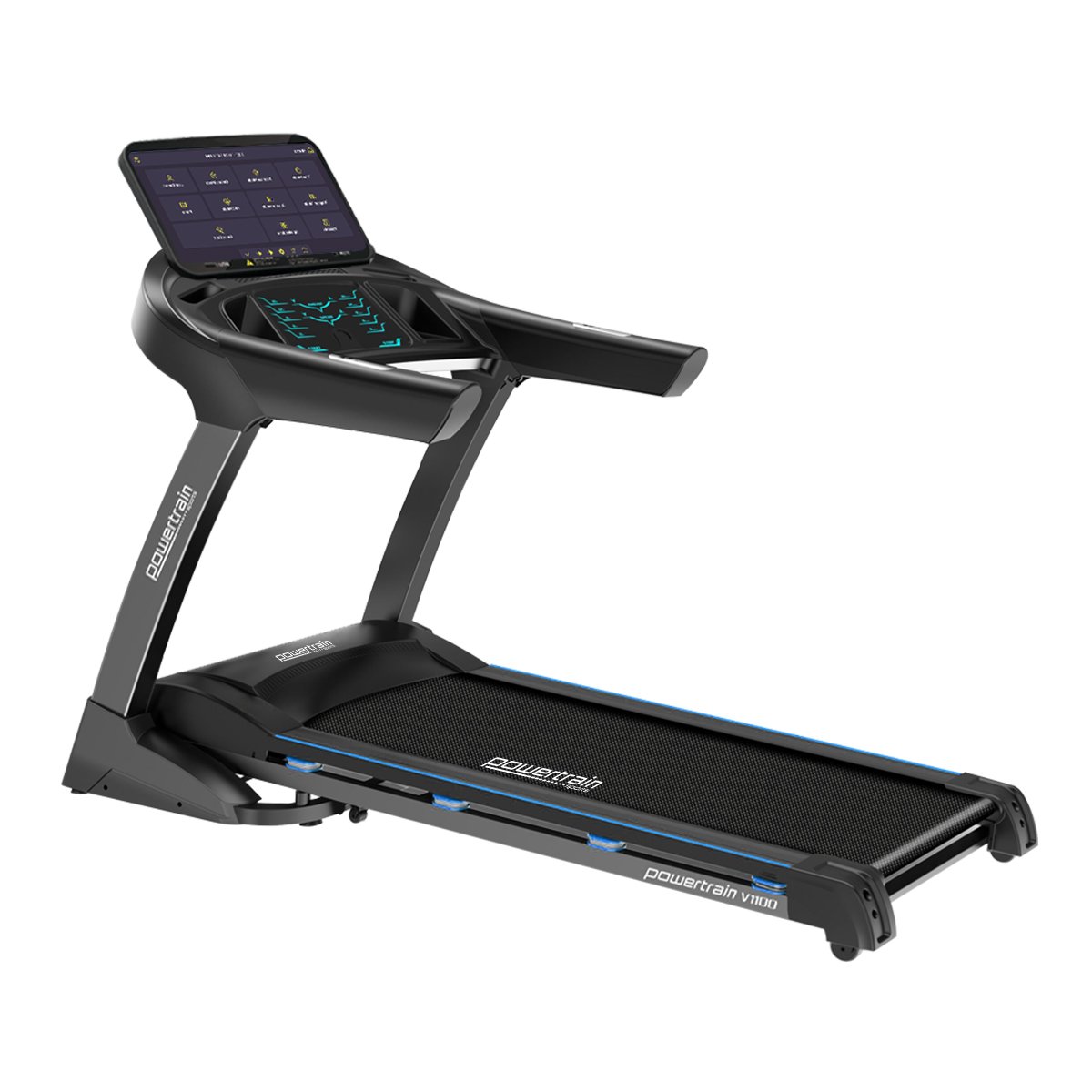 V1100 Treadmill with Wifi Touch Screen & Incline