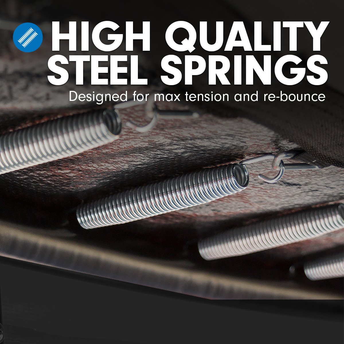 4.5ft Round Trampoline with Free Safety Net, Spring Pad Cover, and Mat - Yellow Pink by Kahuna