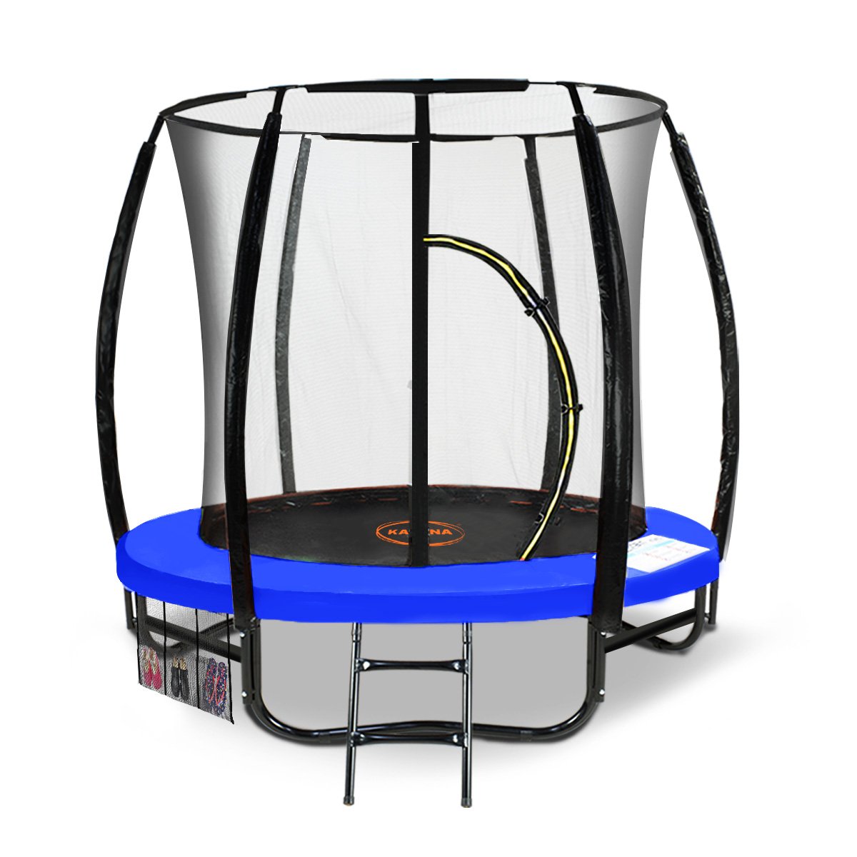 Classic Trampoline - 6ft | Outdoor Round Blue, Safety Enclosure by Kahuna