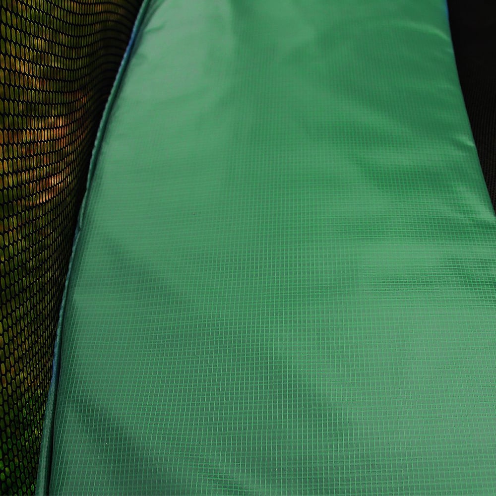 Outdoor Trampoline - 6ft | Round Green, Safety Enclosure by Kahuna