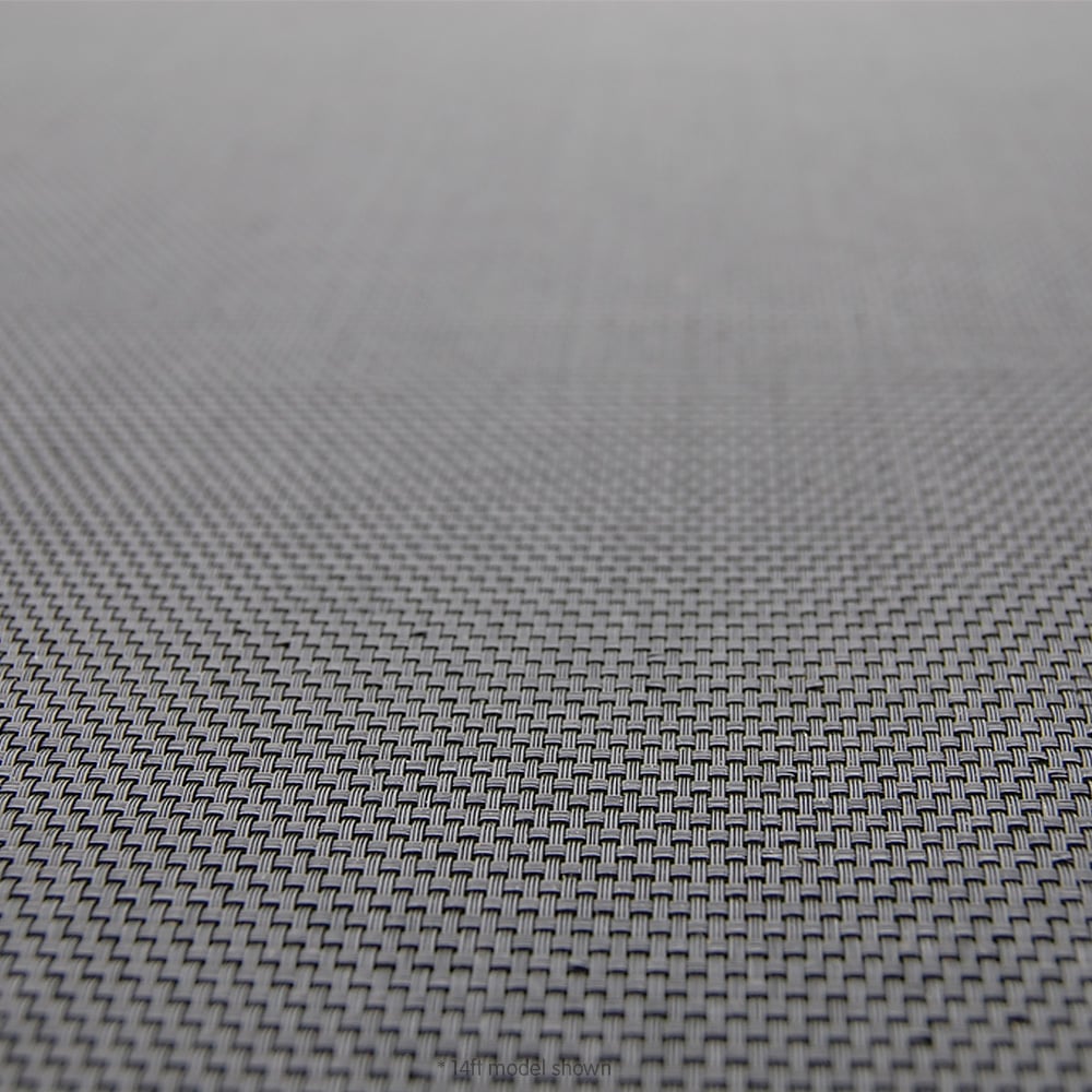 8ft Trampoline Free Ladder Spring Mat Net Safety Pad Cover Round Enclosure | Green | Kahuna